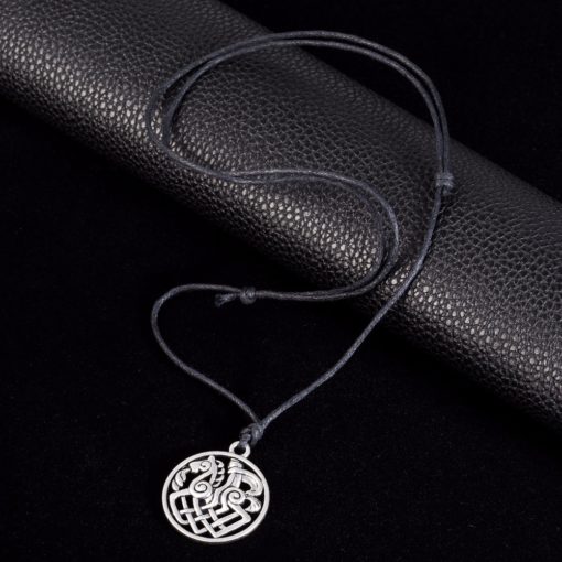 Sleipnir Horse Odin Viking Necklace Gothic Jewelry - Image 4