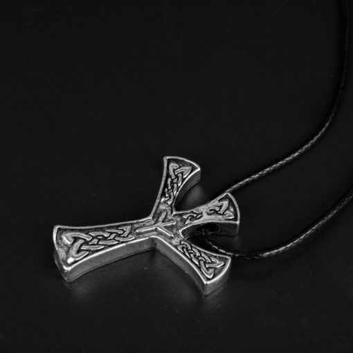 Elder Futhark Protection Rune Statement Necklace Talisman - Image 4