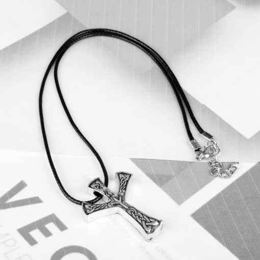 Elder Futhark Protection Rune Statement Necklace Talisman - Image 7