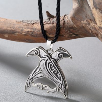 Odin's Ravens Pendant Hero