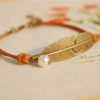 Handmade Valkyrie Feather Freya Symbol Charm Bracelet - Image 5