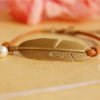 Handmade Valkyrie Feather Freya Symbol Charm Bracelet - Image 7