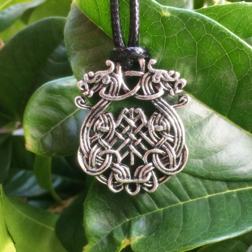 Viking Long Boat Dragon Head Luck Talisman Necklace - Image 4