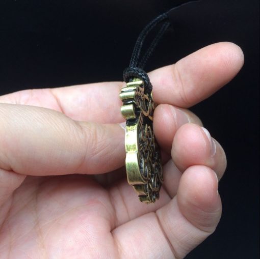 Viking Long Boat Dragon Head Luck Talisman Necklace - Image 6