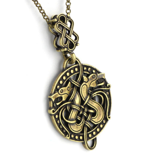 Nordic Odin Wolf Necklace Talisman - Image 3