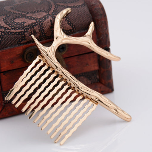 Unique Antler Hair Comb - Image 5