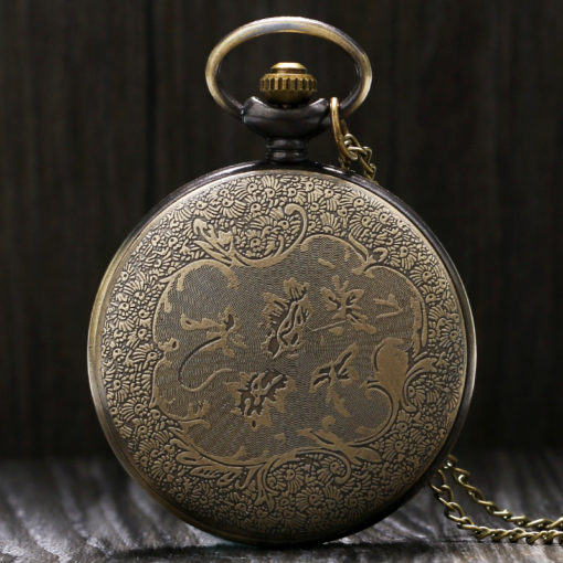 Odin Norse Valknut Antique Style Pocket Watch - Image 3