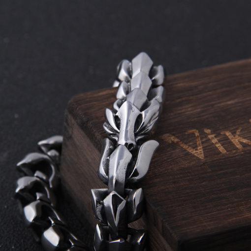 Viking World Serpent Ouroboros Bracelet - Image 3