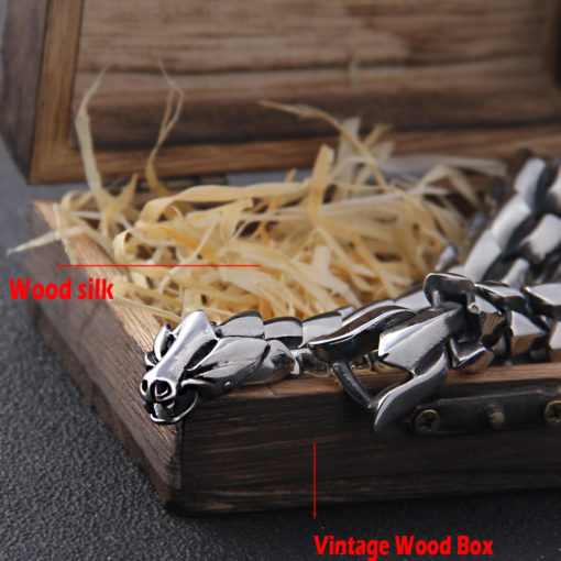 Viking World Serpent Ouroboros Bracelet - Image 6