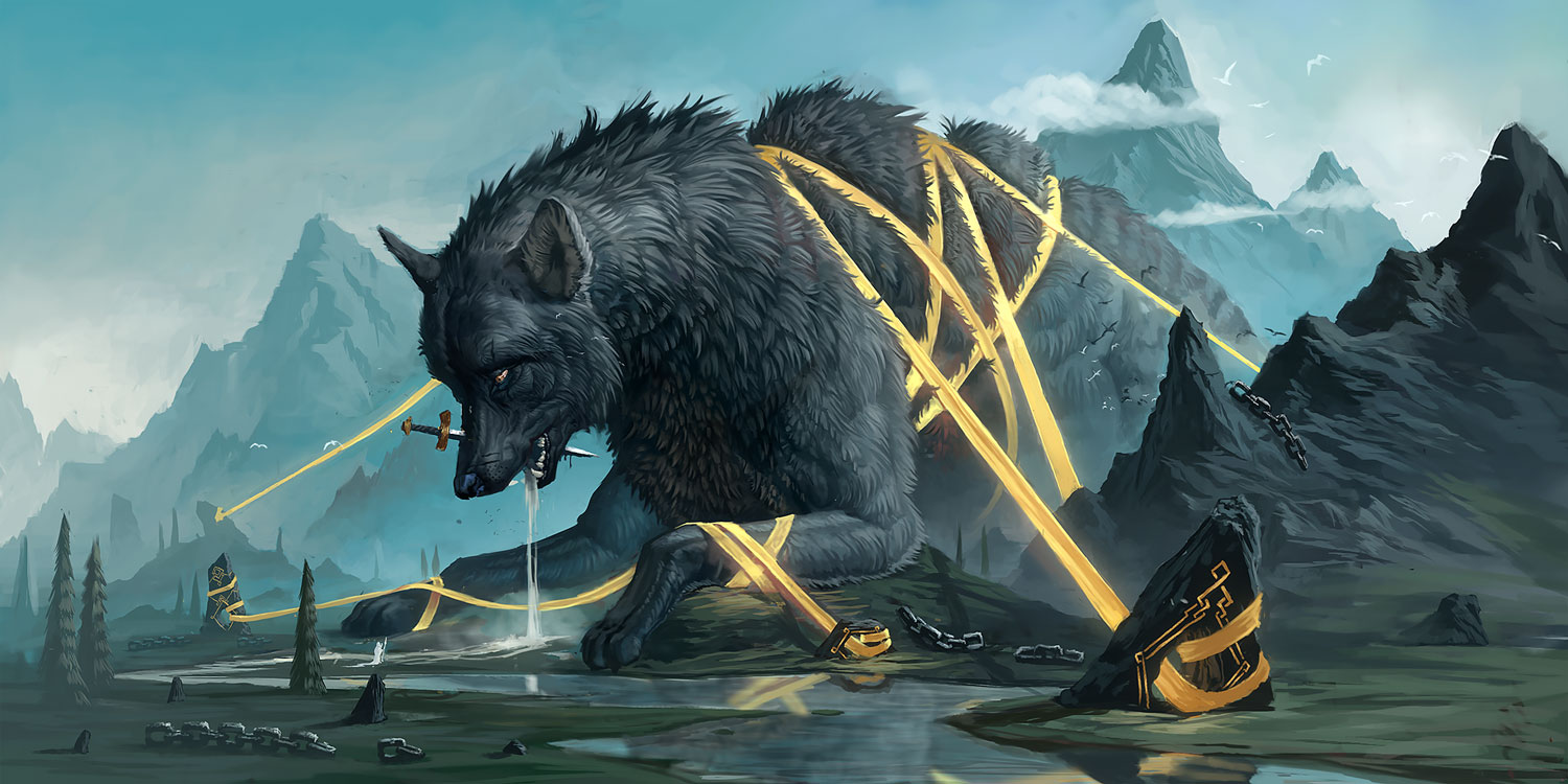 fenrir norse mythology symbol