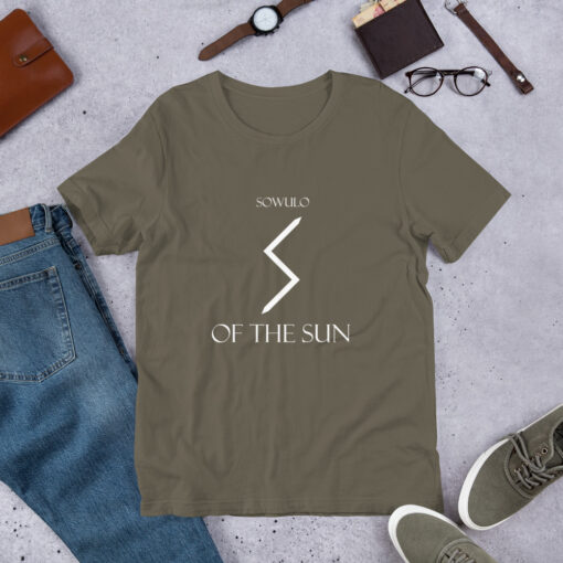 Sowulo Norse Rune "Of the Sun" Short-Sleeve Mens / Unisex T-Shirt Viking Tee shirt Norse Mythology Made in the USA - Image 14