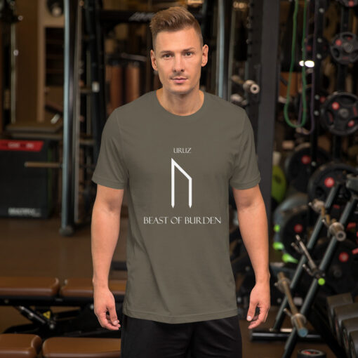 Uruz Norse Rune "Beast of Burden" Short-Sleeve Mens / Unisex T-Shirt Viking Tee shirt Norse Mythology Made in the USA - Image 9