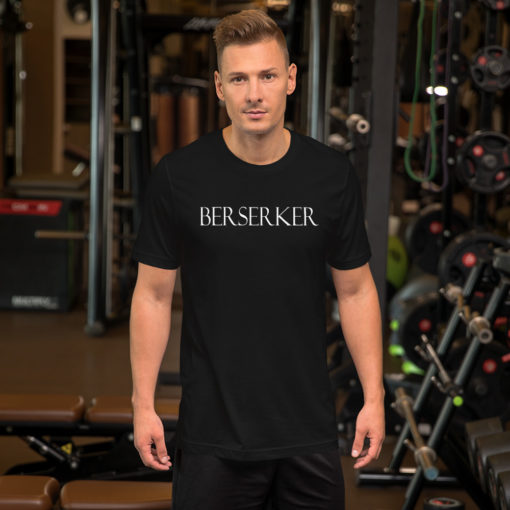 Berserker Short-Sleeve Mens Unisex T-Shirt Viking Tee shirt Norse Mythology Made in the USA