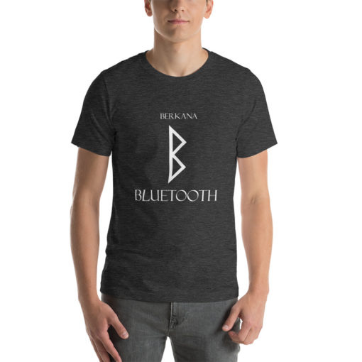 Berkana Norse Rune "Bluetooth" Short-Sleeve Mens / Unisex T-Shirt Viking Tee shirt Norse Mythology Made in the USA - Image 5