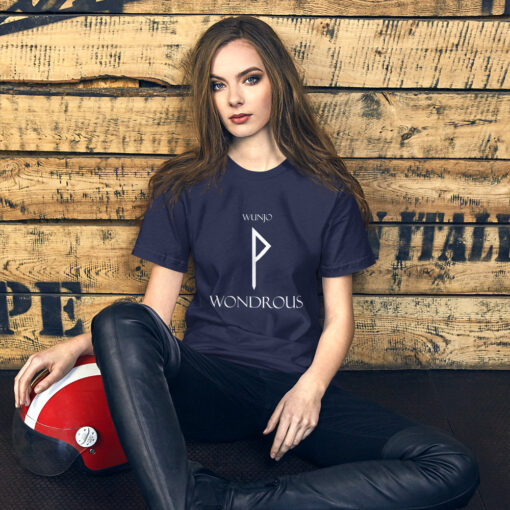 Wunjo Norse Rune "Wondrous" Short-Sleeve Mens / Unisex T-Shirt Viking Tee shirt Norse Mythology Made in the USA - Image 6