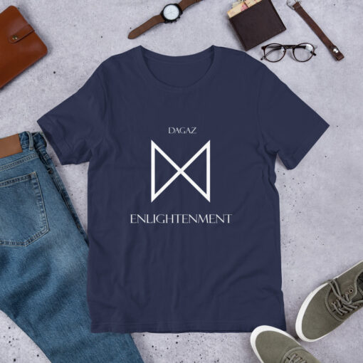Dagaz Norse Rune "Enlightenment" Short-Sleeve Mens / Unisex T-Shirt Viking Tee shirt Norse Mythology Made in the USA - Image 5