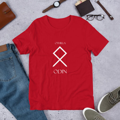 Othilla Norse Rune "Odin" Short-Sleeve Mens / Unisex T-Shirt Viking Tee shirt Norse Mythology Made in the USA - Image 8