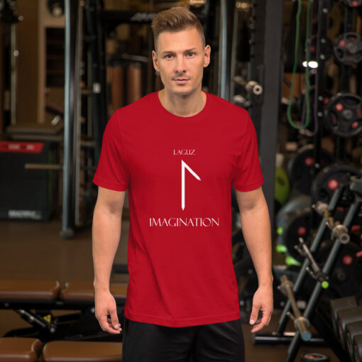 Laguz Norse Rune "Imagination" Short-Sleeve Mens / Unisex T-Shirt Viking Tee shirt Norse Mythology Made in the USA - Image 7