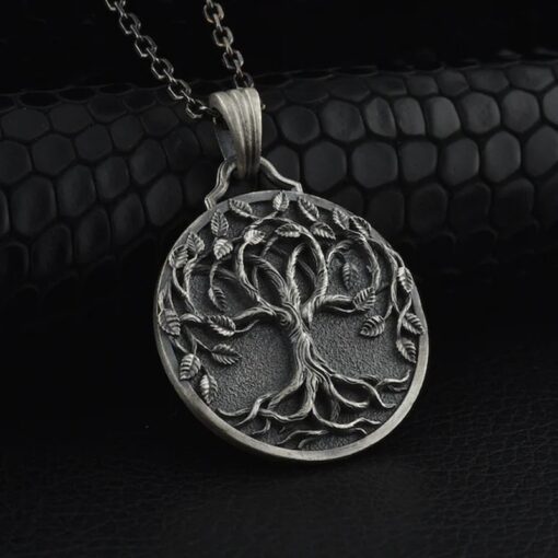 Viking Tree of Life Pendant Necklaces - Image 2