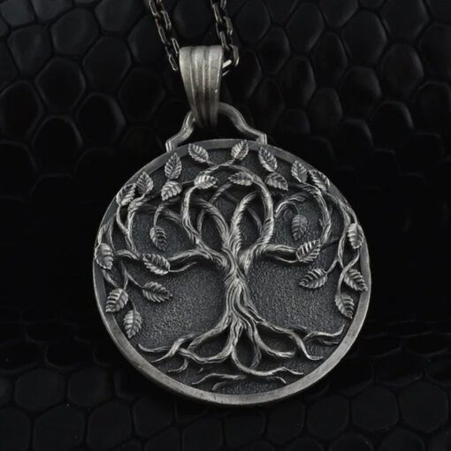 Viking Tree of Life Pendant Necklaces - Image 3
